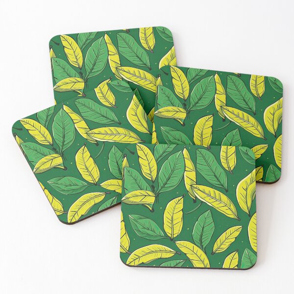Item preview, cute banana leaf seamless designed and sold by NatthyDesign.