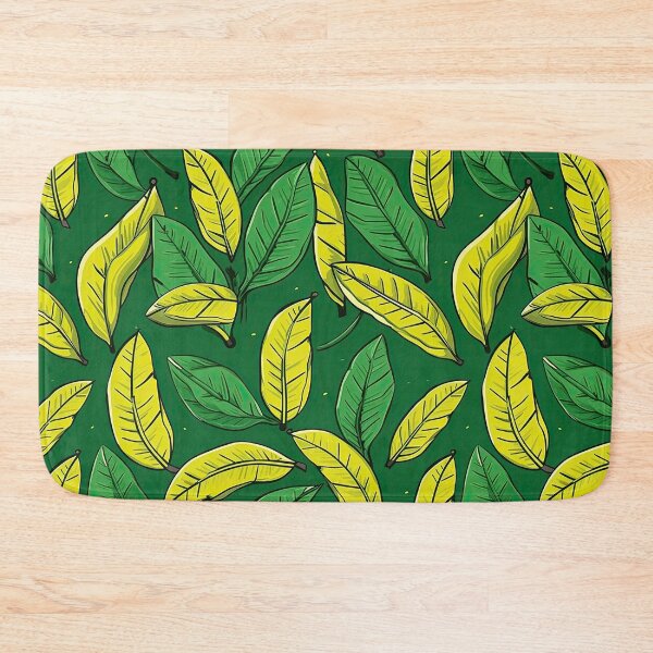 Item preview, cute banana leaf seamless designed and sold by NatthyDesign.