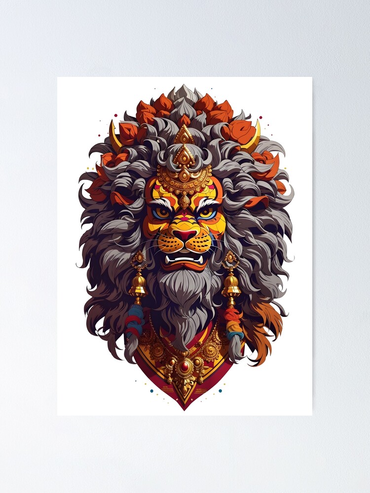 Hindu God Narasimha Stock Clipart | Royalty-Free | FreeImages
