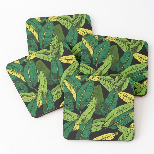 Item preview, cute banana leaf seamless designed and sold by NatthyDesign.