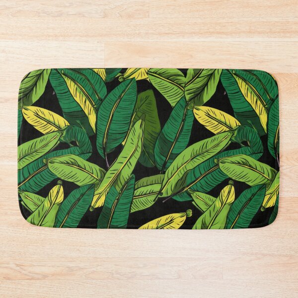 Item preview, cute banana leaf seamless designed and sold by NatthyDesign.
