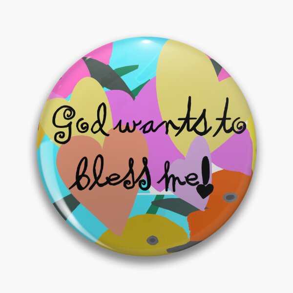 Item preview, God Wants to Bless Me! Colorful and Hand Drawn designed and sold by Victoria Rose.