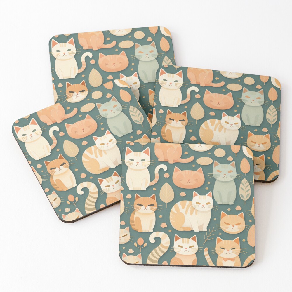 Item preview, Coasters (Set of 4) designed and sold by MyStickersStore.