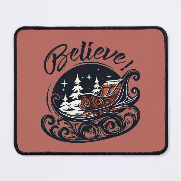 Item preview, Christmas: Believe Sleigh Ride designed and sold by Nange and Gabe.
