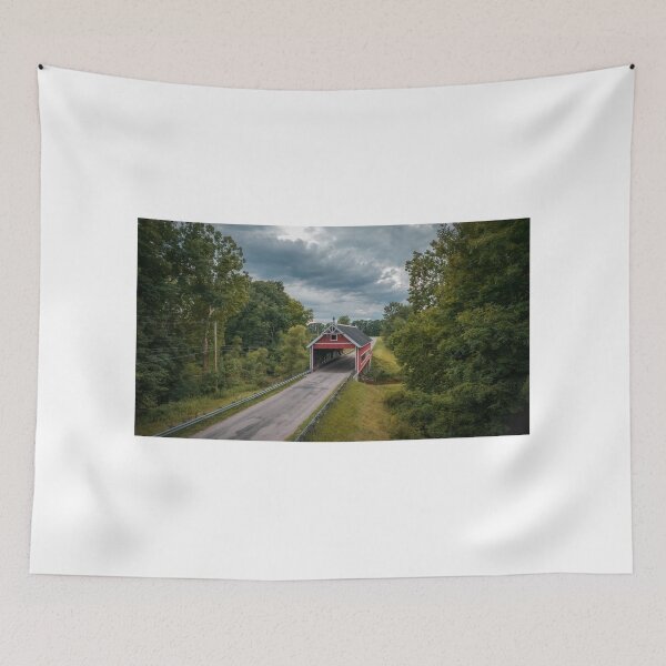 Item preview, Netcher road covered bridge in Ohio designed and sold by snehit.