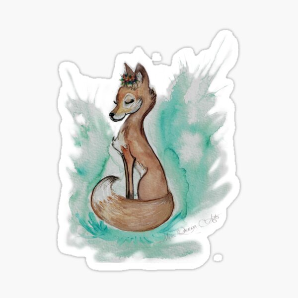 Frölein Fuchs Sticker