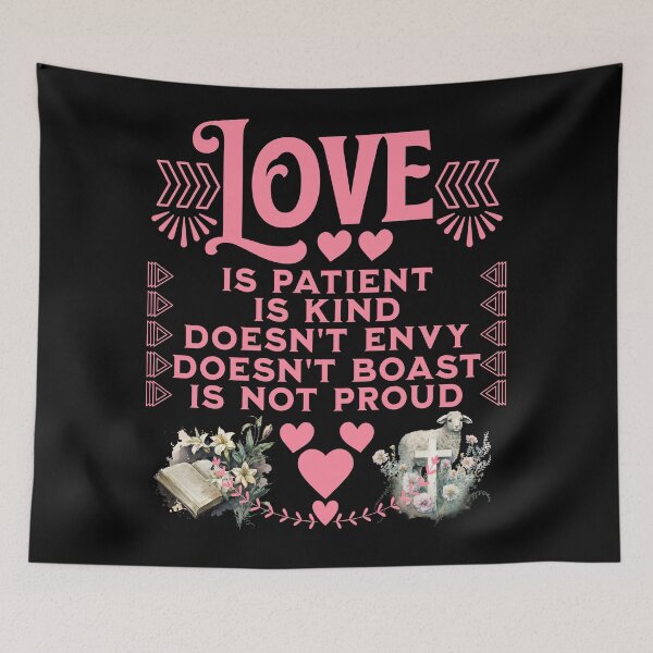 Item preview, Love Is Bible Quote designed and sold by duke818.