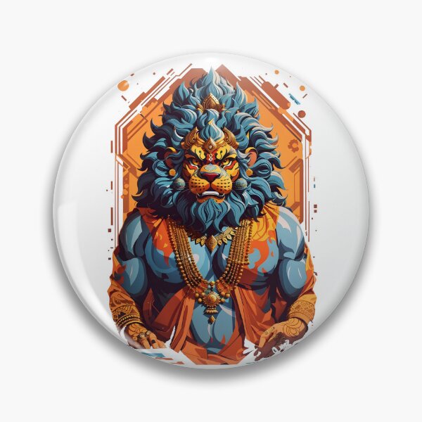 Item preview, Lord Narasimha lion god designed and sold by UltimateWorld.