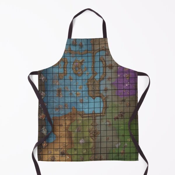 Item preview, Dungeon Battle Maps Mat Grid designed and sold by Yellowriversss.