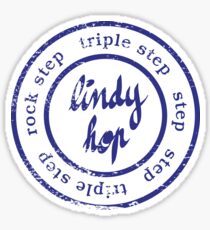 lindy circle Sticker