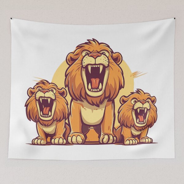 Item preview, Triclub Lion Brothers designed and sold by PCGDrawing.