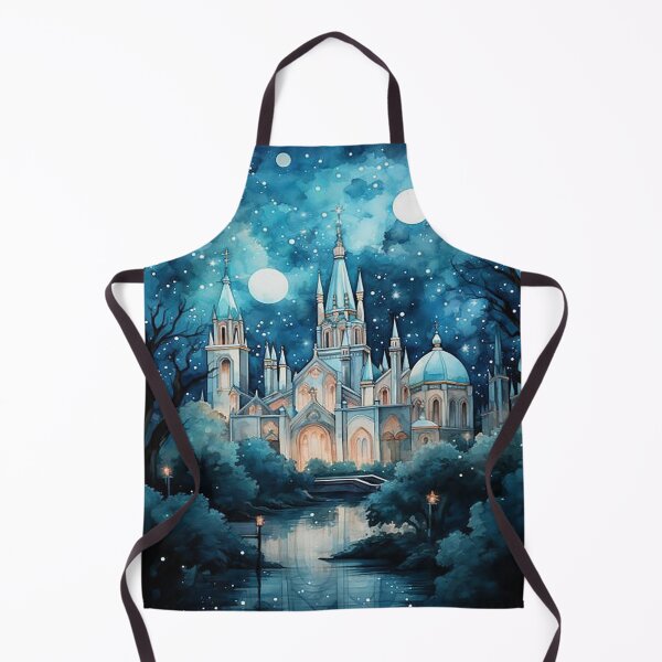 Item preview, The castle by a scenic stream designed and sold by ghiomarn22.