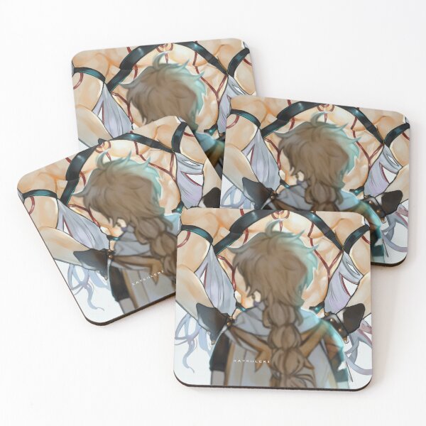 Item preview, Itto & Aether genshin Impact designed and sold by katsuleri.