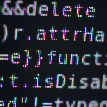 Artwork thumbnail, Program Code on Screen by Inimma