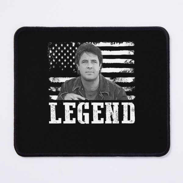 Item preview, Distressed American Flag Vince Gill Music Legend designed and sold by ArchiePeaArt.
