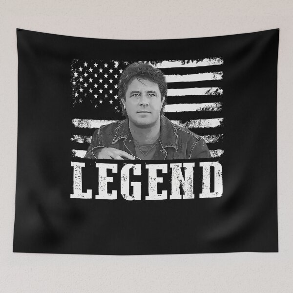 Item preview, Distressed American Flag Vince Gill Music Legend designed and sold by ArchiePeaArt.