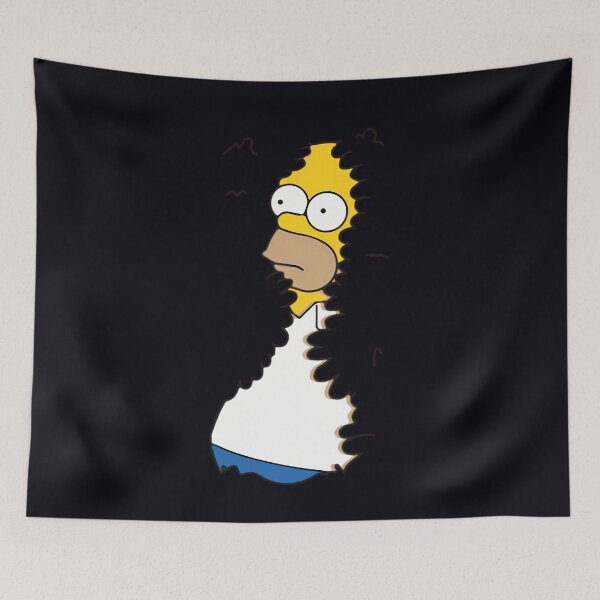 Item preview, Homer In Hedges  	 designed and sold by byizklitrrt41.