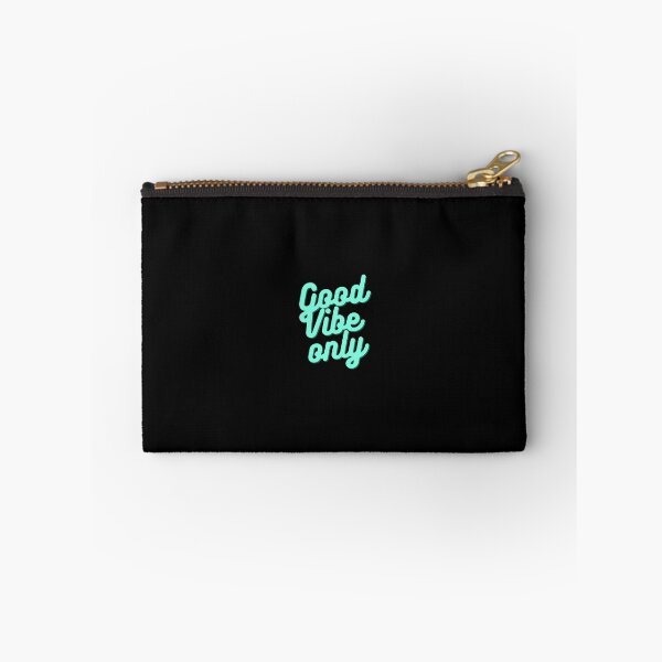 Item preview, Good Vibe Quotes in blue neon designed and sold by LoveDaisyShop.