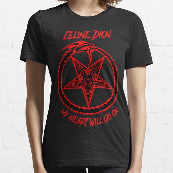 celine dion satanic t shirt