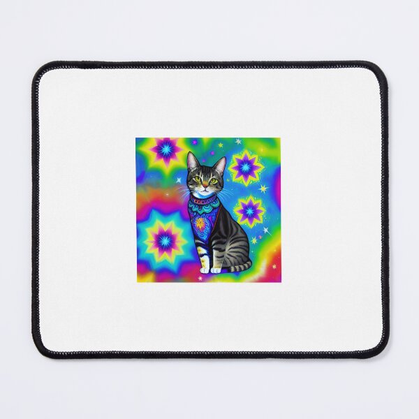 Item preview, Psychedelic Feline designed and sold by createinpixels.