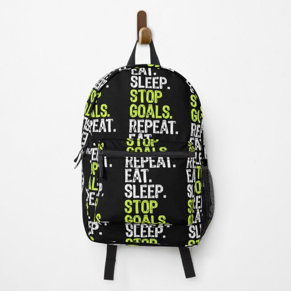 Artikelvorschau, Eat Sleep Stop Goals Repeat Goalie Design entworfen und verkauft von vxalwwaeb4.