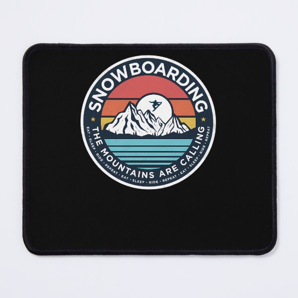 Item preview, Snowboarding - The Mountains Are Calling designed and sold by apsrepcut56.