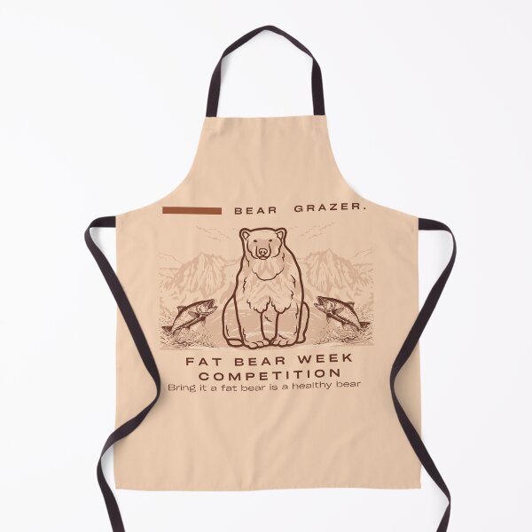 Item preview, Bear grazer, fat bear week competition designed and sold by Grphc-Resourses.