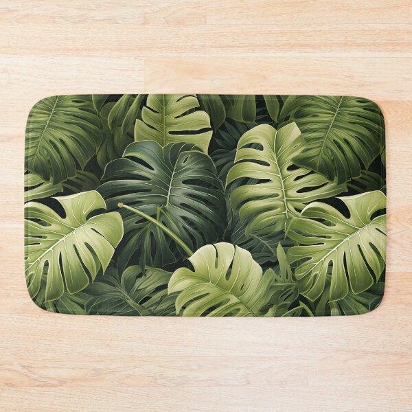Item preview, Lush Monstera Leaves - Deep Green Botanical Art designed and sold by BNCH44.