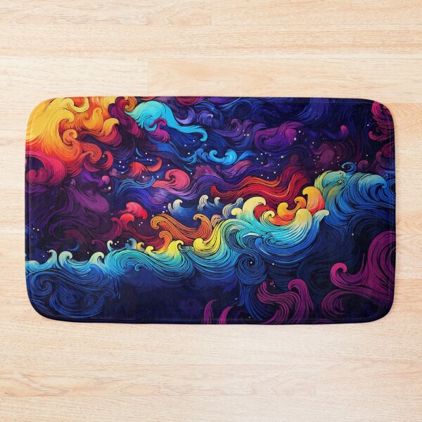 Item preview, Homage to Murakami Japanese Style Waves designed and sold by murakamisstudio.