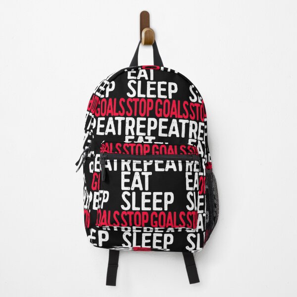 Item preview, Eat Sleep Stop Goals Repeat Tri-blend designed and sold by vxalwwaeb4.