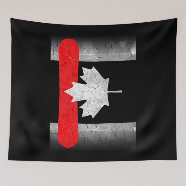 Item preview, BANDERA DE CANADÁ DE SNOWBOARD designed and sold by apsrepcut56.