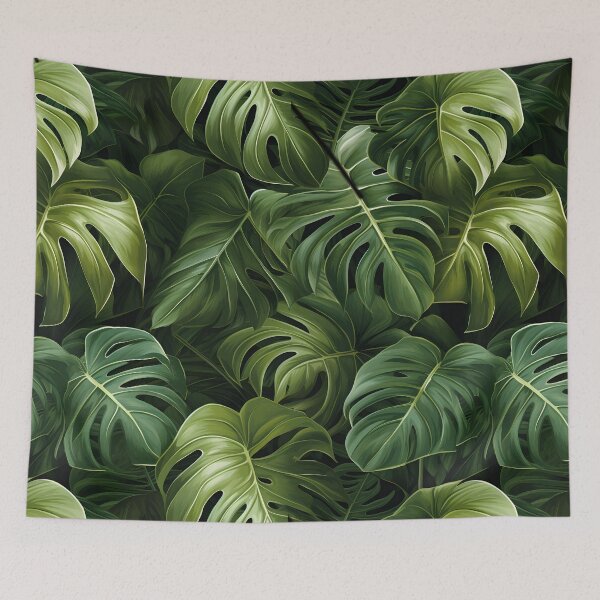 Item preview, Verdant Monstera Delight - Rich Green Leafy designed and sold by BNCH44.