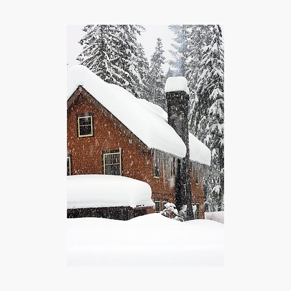Item preview, Longmire Lodge - Mt. Rainier, WA designed and sold by Julia Washburn.