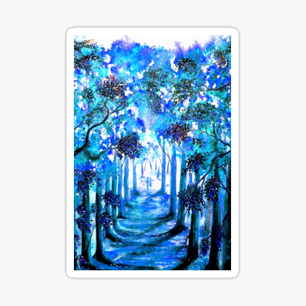 Item preview, Trees - Walk the Blues Away designed and sold by Linda Callaghan.