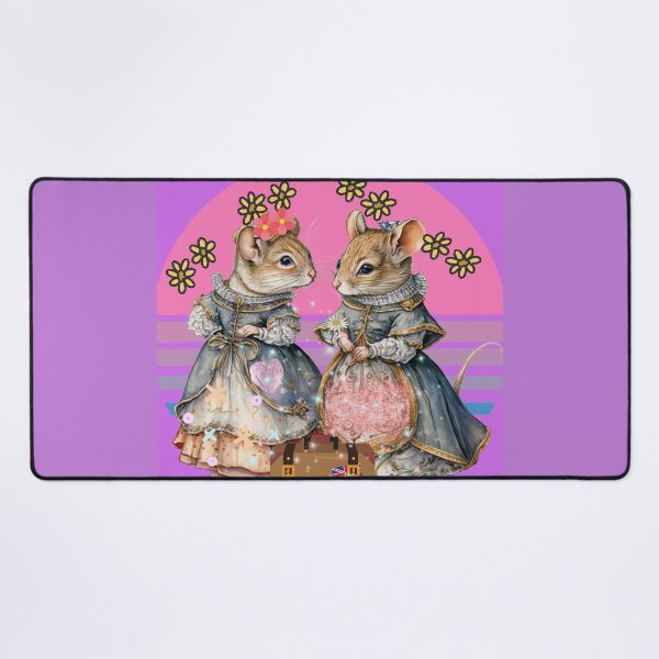 Item preview, Little mice with dress. designed and sold by Mati Robledo.