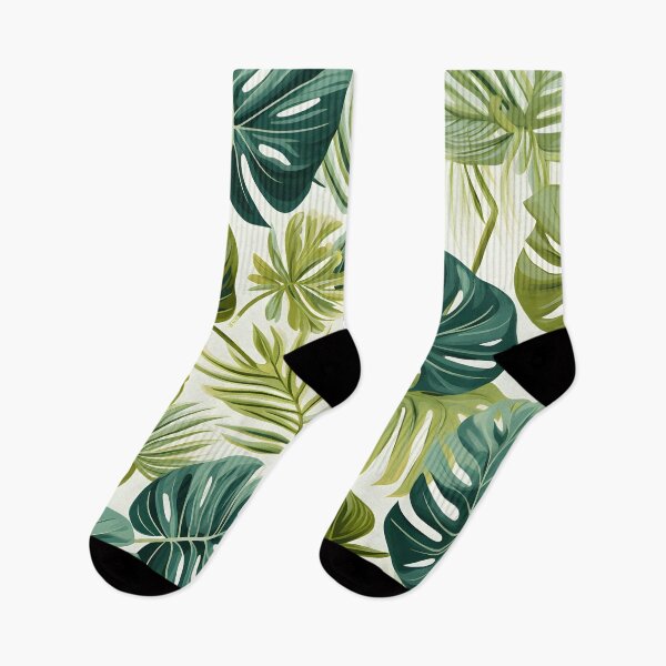 Item preview, Monstera Magic - Crisp Leaves on White Background designed and sold by BNCH44.
