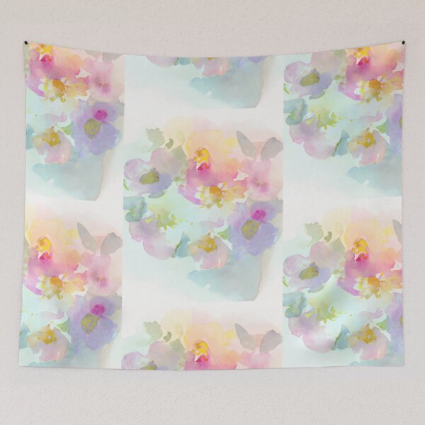 Item preview, Pastel Watercolor Floral designed and sold by arteesly.
