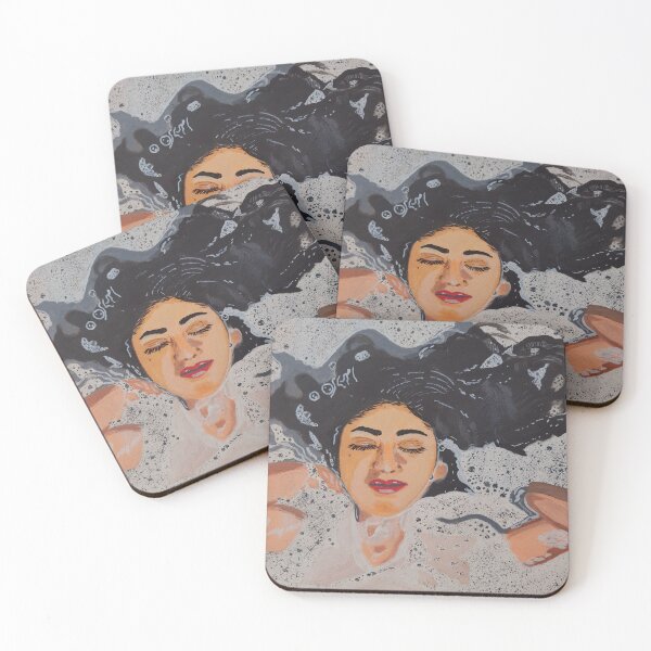 Item preview, Woman in bath tub  designed and sold by Kiruthikaarts.