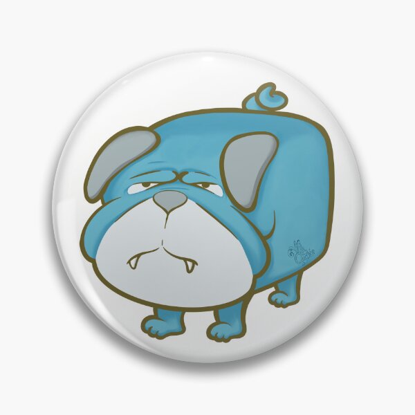 Item preview, Cartoon Bulldog designed and sold by Qiriee.
