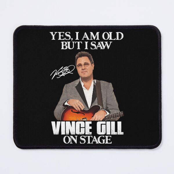 Item preview, Funny Gift Yes I'M Old But I Saw Vince Gill On Stage Classic Fan designed and sold by ArchiePeaArt.
