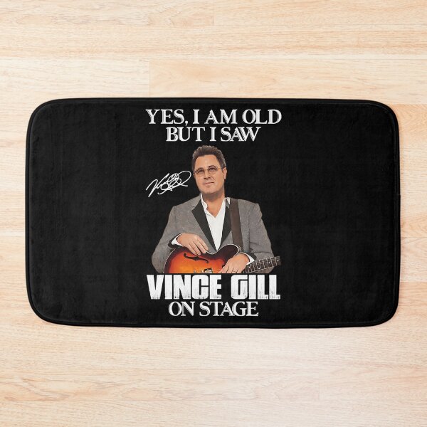 Item preview, Funny Gift Yes I'M Old But I Saw Vince Gill On Stage Classic Fan designed and sold by ArchiePeaArt.
