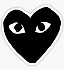 CDG LOGO BLACK Sticker