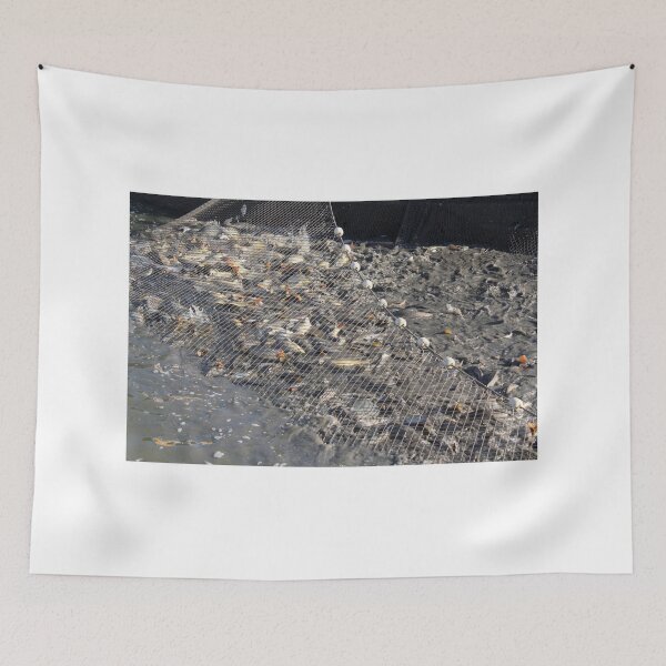 Item preview, driftnet with fish designed and sold by goceris.