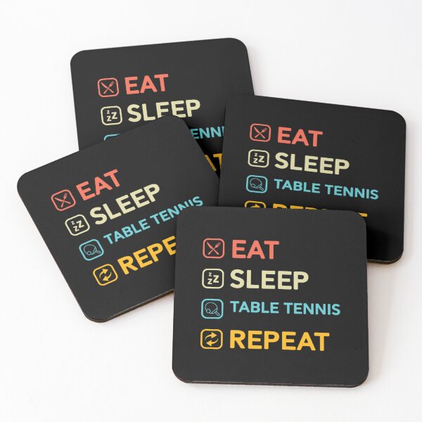 Item preview, Eat sleep table tennis repeat     	 designed and sold by vxalwwaeb4.