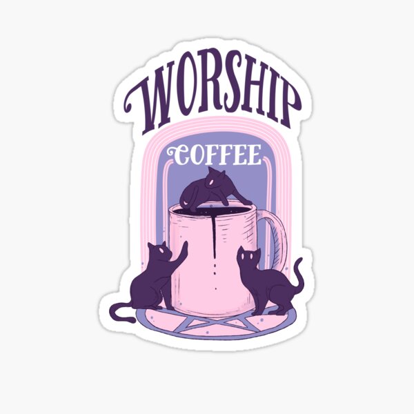 Item preview, Worship coffee designed and sold by Jess.a.creates.