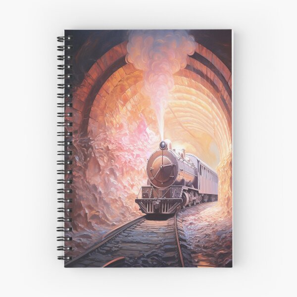 Item preview, The Mysterious Pink Path of the Train designed and sold by boggshopz.