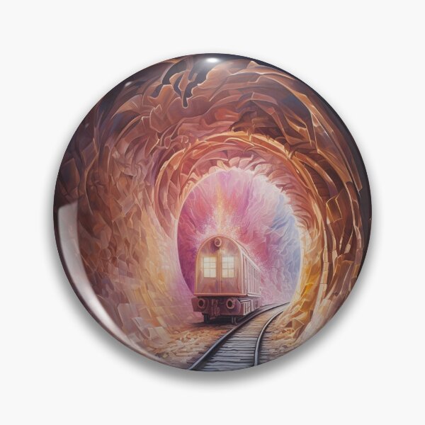Item preview, A Railroad Adventure in a Pink Tunnel designed and sold by boggshopz.