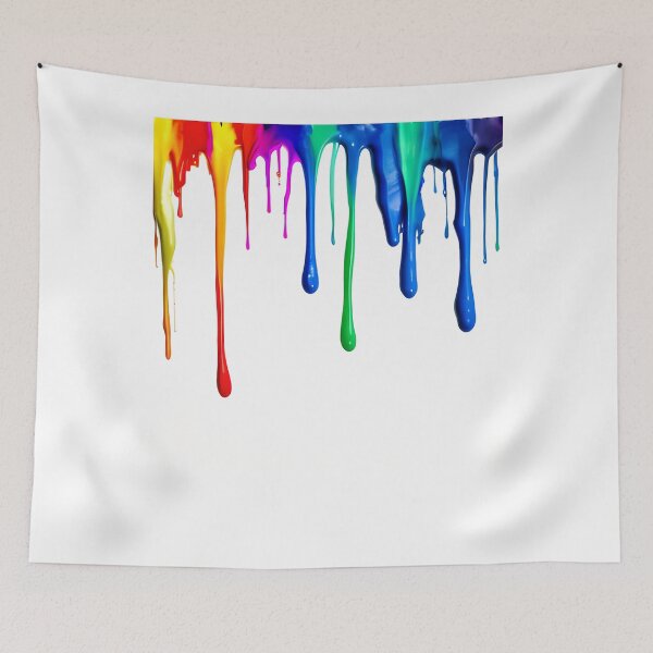 Item preview, colored paint dripping, designed and sold by Colada ....