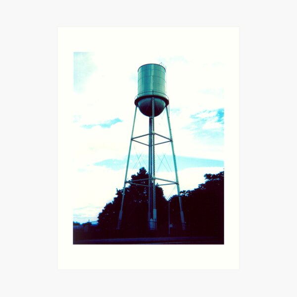 Howard Water Tower Art Print