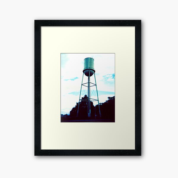 Howard Water Tower Framed Art Print